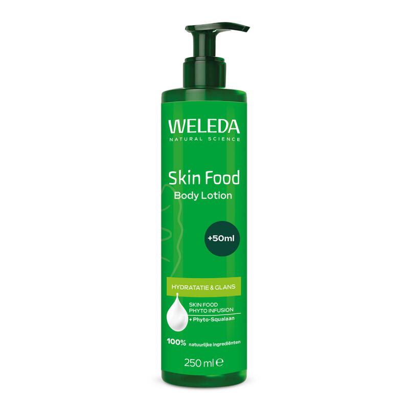 Body lotion skin food van Weleda, 1 x 250 ml